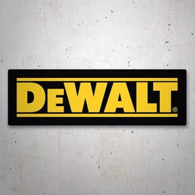 Dewalt marca logo tienda de bricolaje